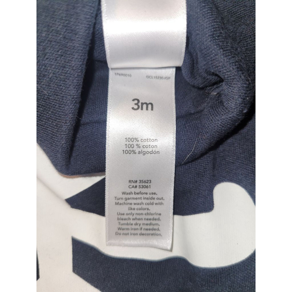 Unisex Baby Carter's Black White Skeleton Halloween Costume - Picture 5 of 5